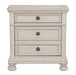 Bethel Nightstand, Hidden Drawer in White - 2259W-4 image