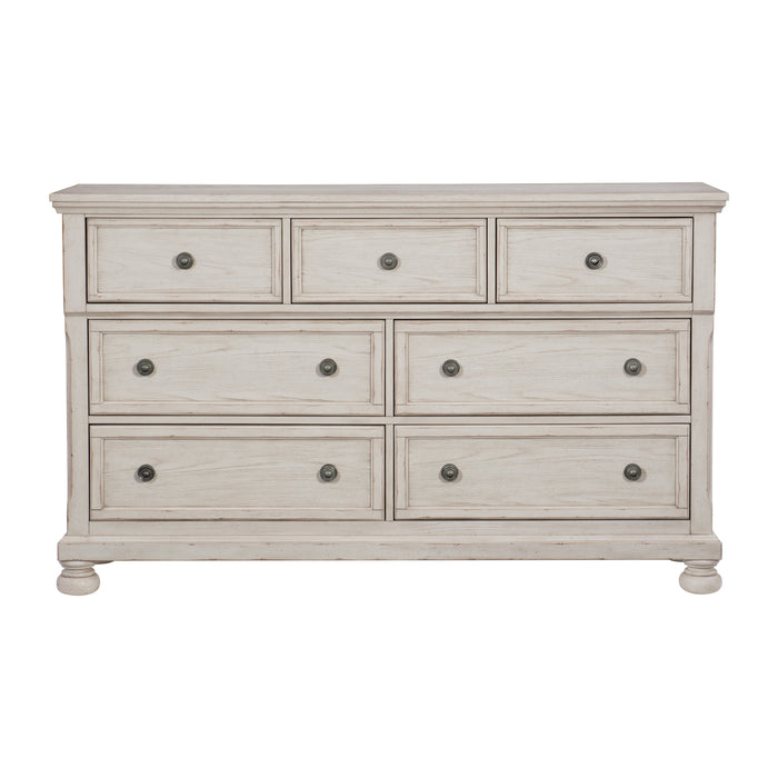 Bethel Dresser, Hidden Drawer in White - 2259W-5 image