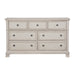 Bethel Dresser, Hidden Drawer in White - 2259W-5 image