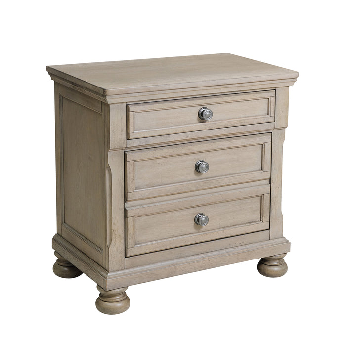 Bethel Nightstand, Hidden Drawer in Gray - 2259GY-4