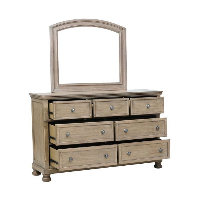 Bethel Dresser, Hidden Drawer in Gray - 2259GY-5