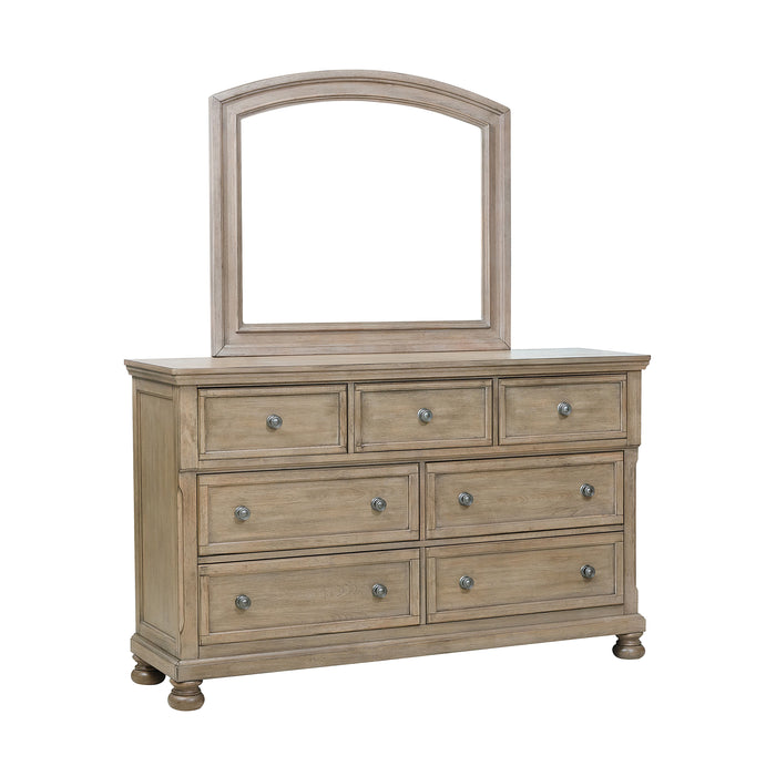 Bethel Dresser, Hidden Drawer in Gray - 2259GY-5