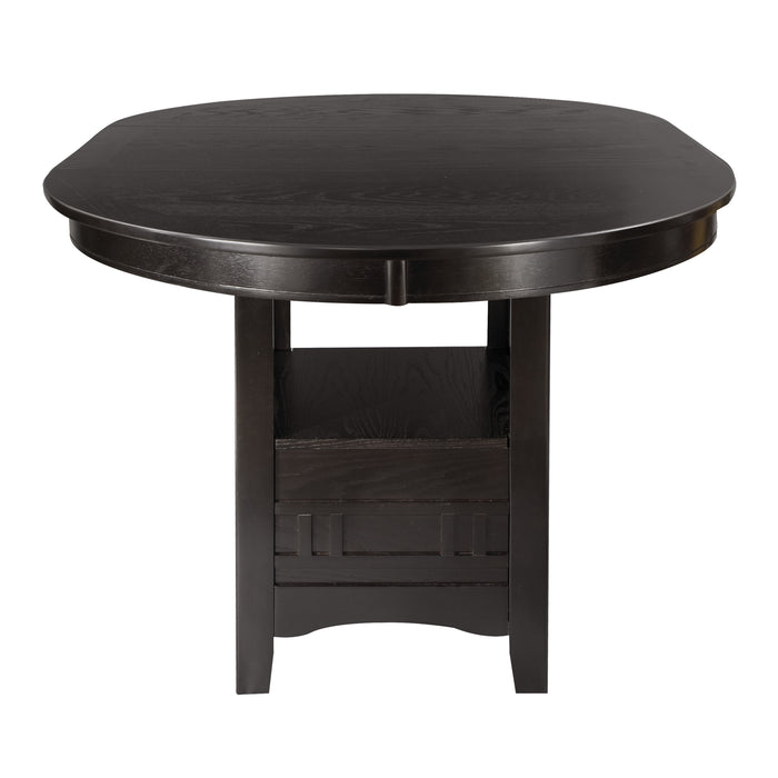 Junipero Round / Oval Counter Height Table with Storage Base in Cherry - 2423-36