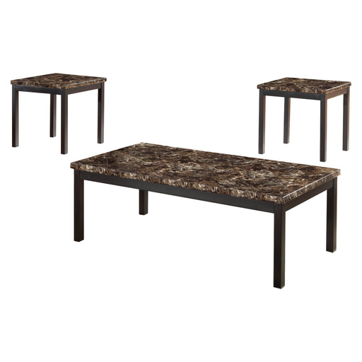 Tempe 3-Piece Pack Occasional Set in Black/Brown - 2601-31 image