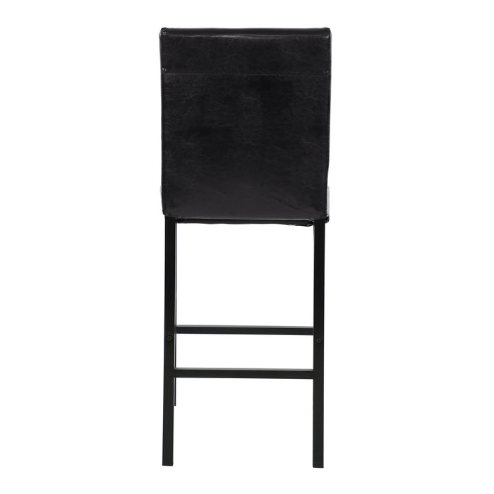 Tempe Counter Height Chair in Black/Brown - 2601-24