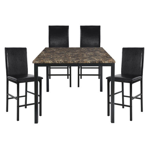 Tempe 5pc Set (TB+4S) in Brown/Black - 2601-36*5 image