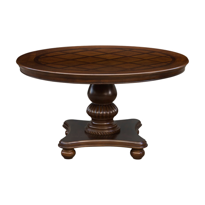 Lordsburg Round Dining Table in Brown/Cherry - 5473-54* image