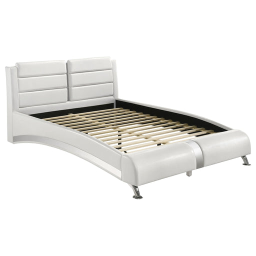 Jeremaine Queen Upholstered Bed White image