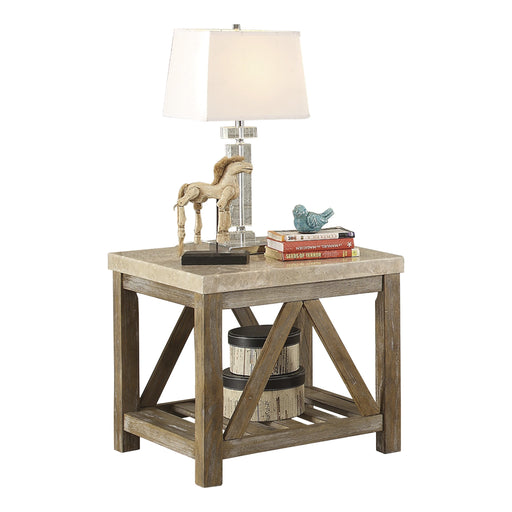 Ridley End Table in Taupe/Beige - 3551-04 image