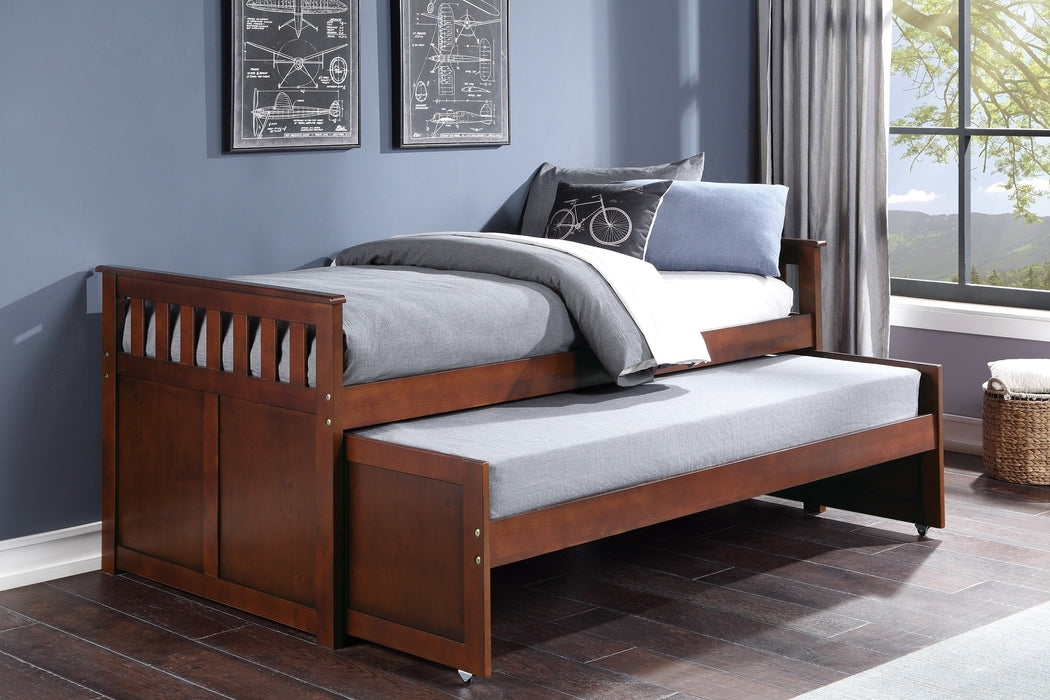 Rowe Twin/Twin Bed in Cherry - B2013RTDC-1