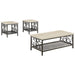 Fairhope 3-Piece Pack Occasional Set in Beige/Metal - 3580-31 image