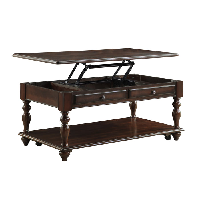 Lovington Lift Top Cocktail Table in Espresso - 3587-30