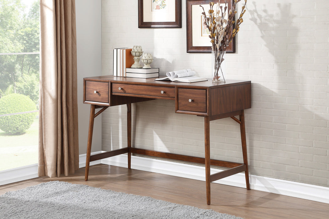 Frolic Counter Height Writing Desk in Brown - 3590-22