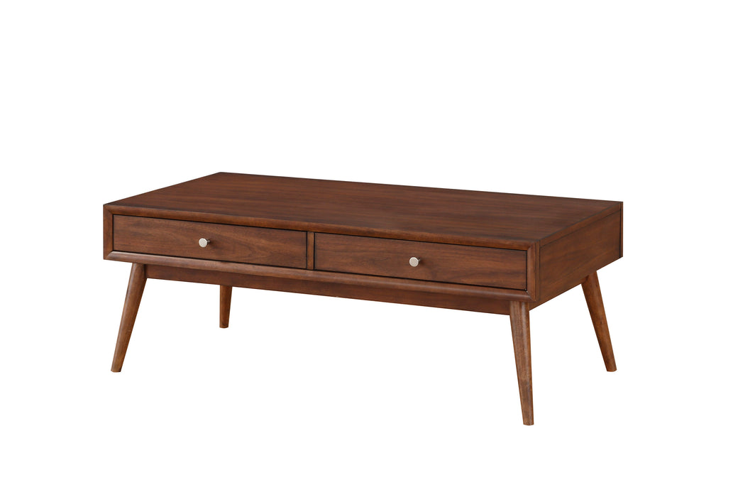 Frolic Cocktail Table in Brown - 3590-30