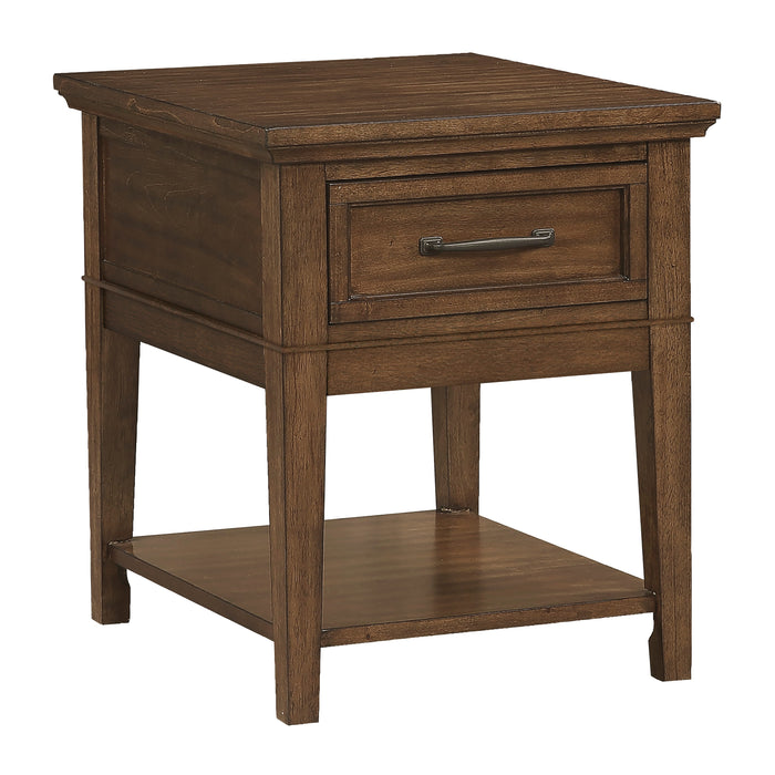 Whitley End Table in Brown - 3620-04