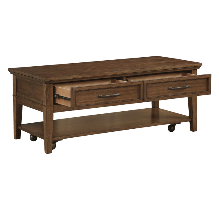 Whitley Cocktail Table in Brown - 3620-30