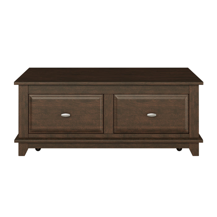 Minot Lift Top Cocktail Table in Brown - 3621-30 image