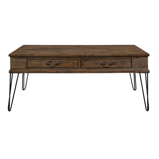 Shaffner Cocktail Table in Black/Oak/Brown - 3670M-30 image