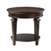 Tobias Round End Table in Espresso - 3681-04RD image