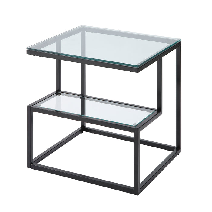 Elyria End Table in Black - 3695-04