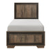 Ellendale Twin Bed in Brown/Gray - 1695T-1 image