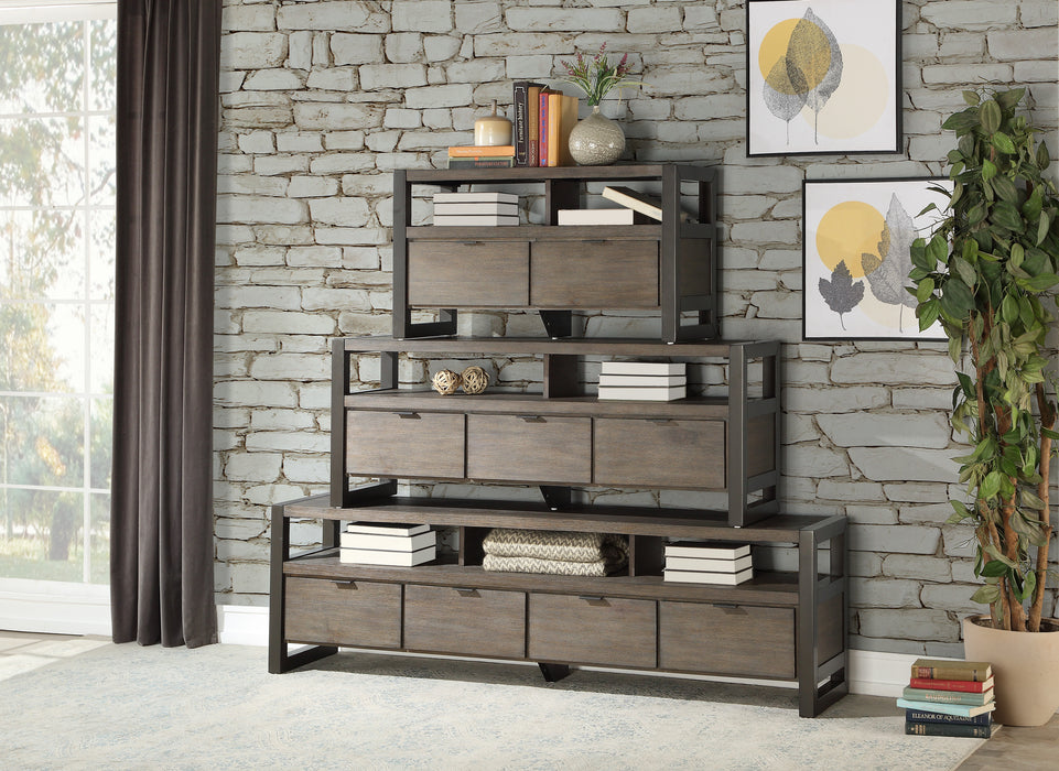 Prudhoe TV STAND in Metal/Gray - 4550-76T