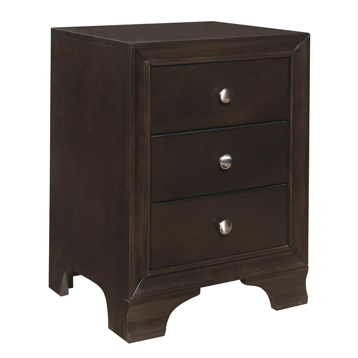 Centralia Nightstand in Brown - 4598BCU