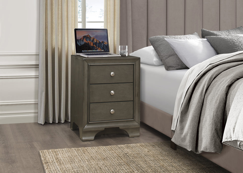 Centralia Nightstand in Gray - 4598GYU