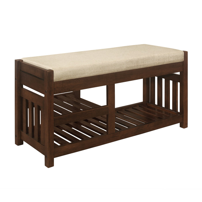 Talmadge Bench in Brown - 4617