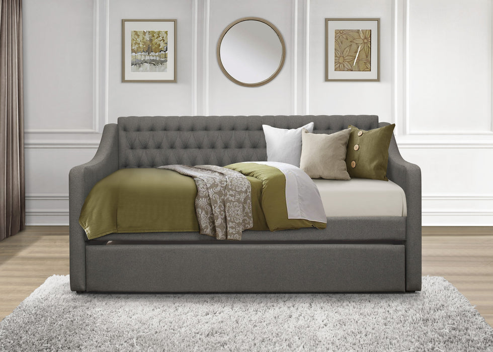 Labelle Daybed with Trundle in Gray - 4866DG*