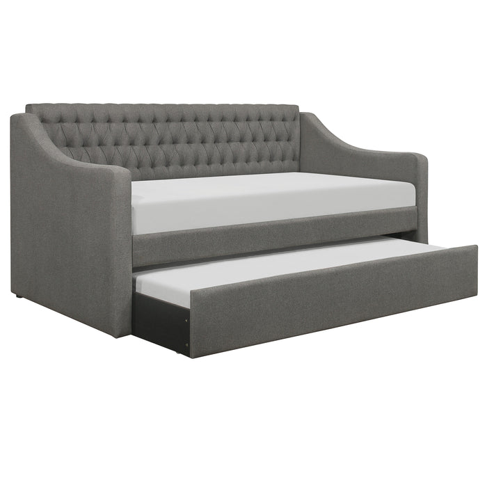 Labelle Daybed with Trundle in Gray - 4866DG*