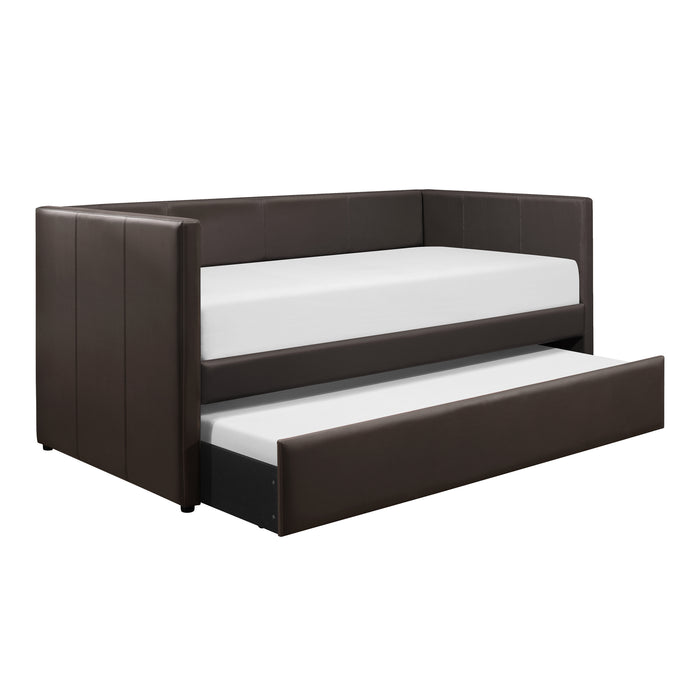 Adra Daybed with Trundle in Brown - 4949DBR*