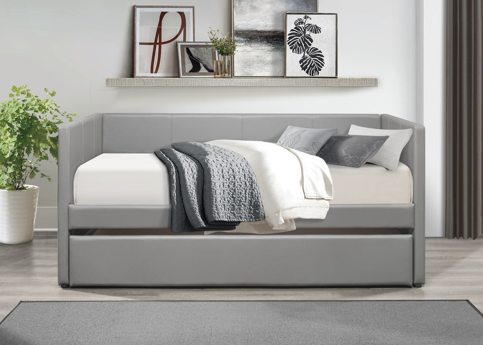 Adra Daybed with Trundle in Gray - 4949GY*