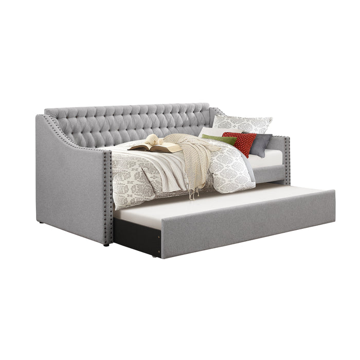 Tulney Daybed with Trundle in Gray - 4966*