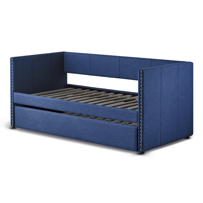 Therese Daybed with Trundle in Blue - 4969BU*