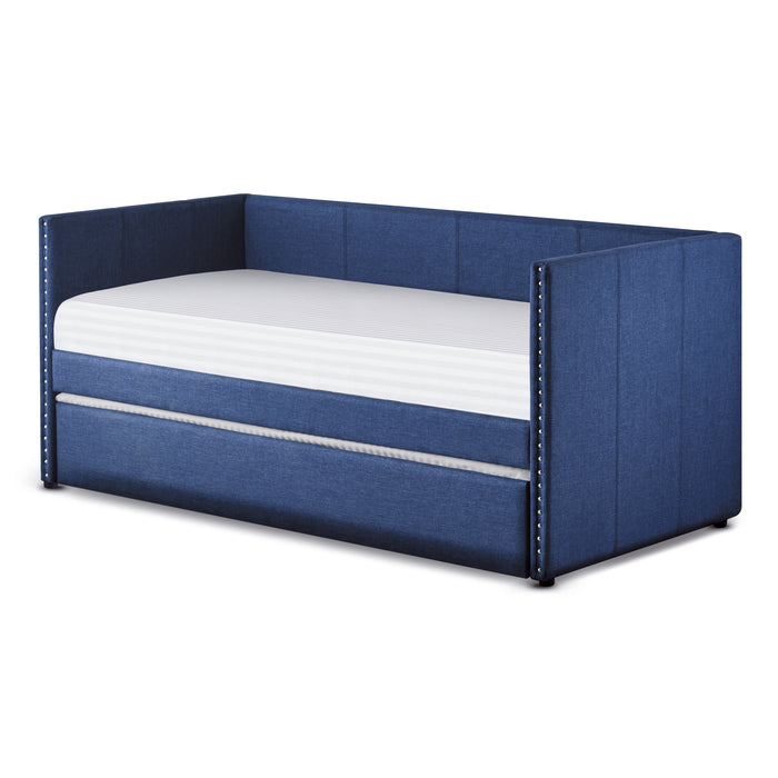 Therese Daybed with Trundle in Blue - 4969BU*