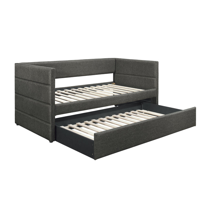 Vining Daybed with Trundle in Gray - 4975*