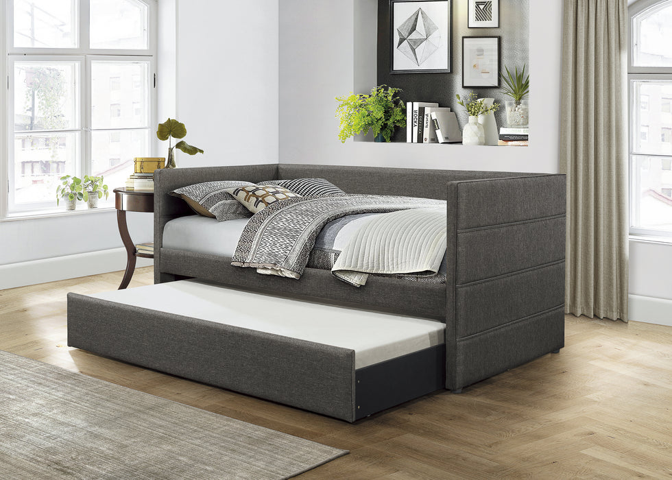 Vining Daybed with Trundle in Gray - 4975*