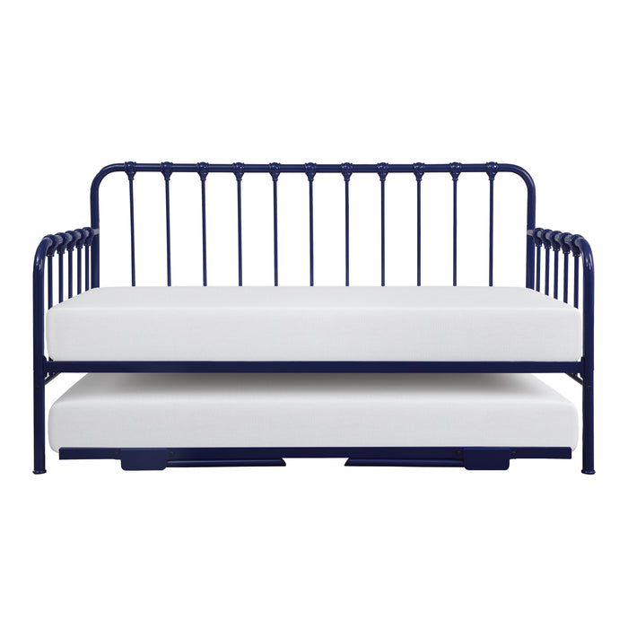 Constance Daybed with Lift-up Trundle in Blue - 4983BU-NT image