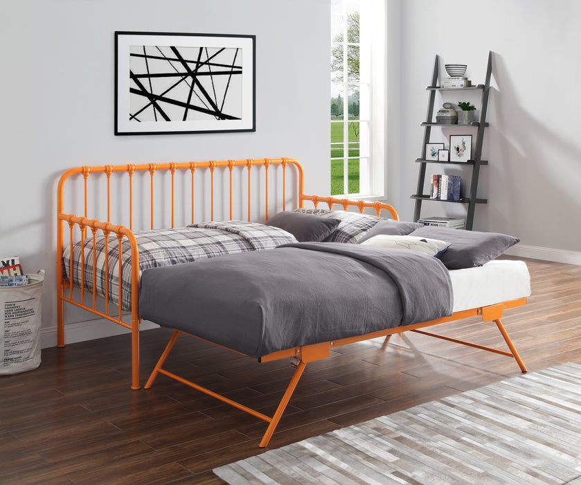 Constance Daybed with Lift-up Trundle in Orange - 4983RN-NT