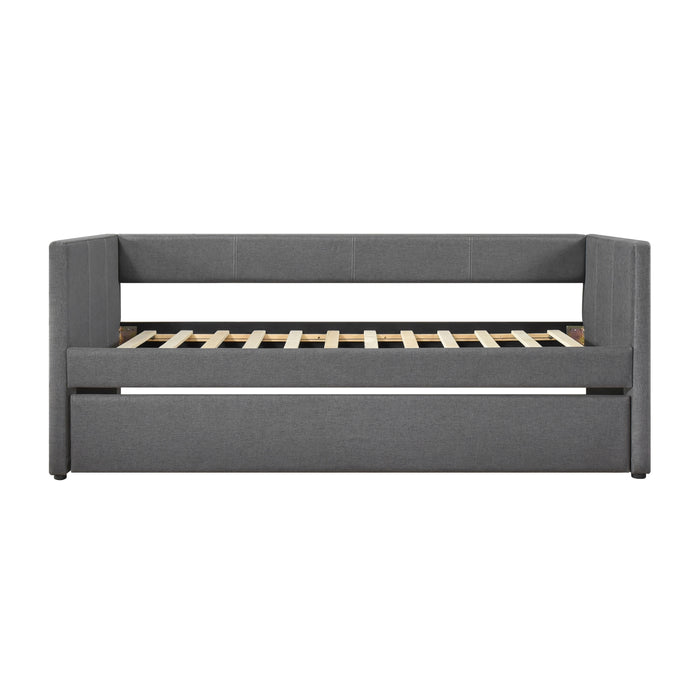 Trudy Daybed with Trundle in Gray - 4987DG