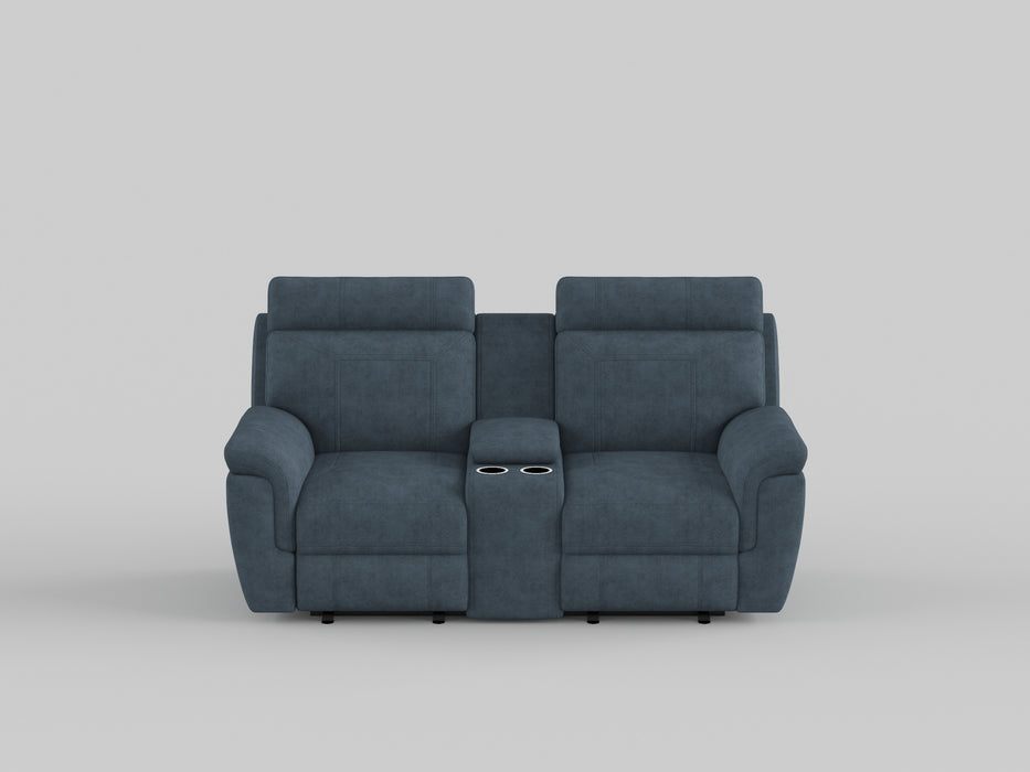 Clifton 2pc Set: Sofa, Love in Gray - 9301GRY*2