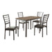 Flannery 5pc Set (TB+4S) in Brown/Black - 5038-48*5 image