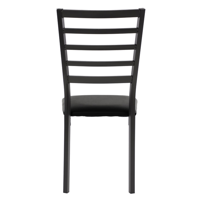 Flannery Side Chair in Black - 5038S