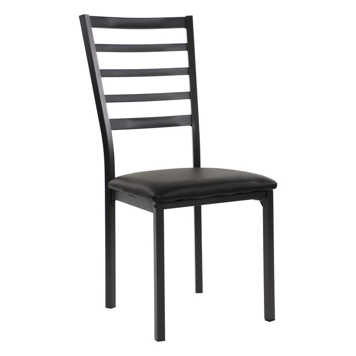 Flannery Side Chair in Black - 5038S