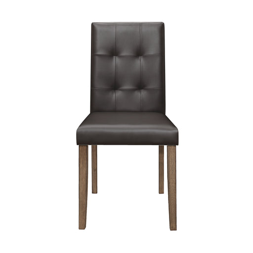 Ahmet Side Chair in Brown/Walnut - 5039BRS image