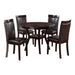 Shankmen 5-Piece Pack Dinette Set in Espresso - 5104 image