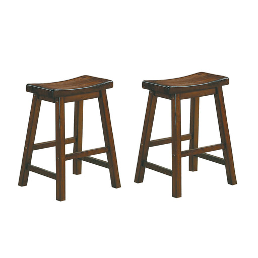 Saddleback 24 Counter Height Stool, RTA in Cherry - 5302C-24 image