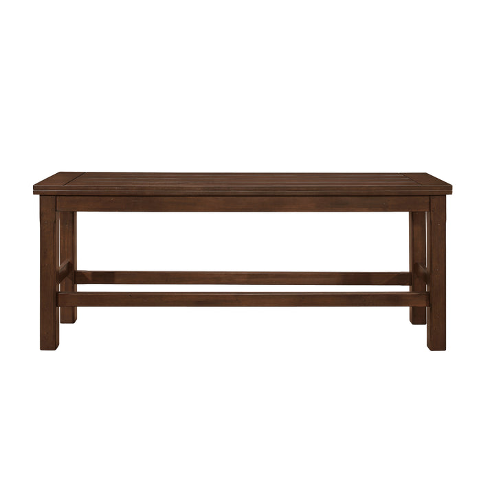 Schleiger Counter Height Bench in Brown - 5400-24BH image