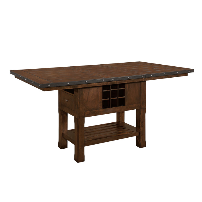 Schleiger Counter Height Table in Brown - 5400-36XL*